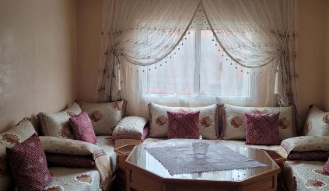 Appartement familiale tres bien équipée a la marocaine