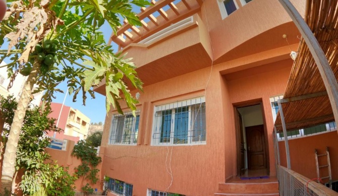 House two steps from Imi Ouaddar beach Perfect for Surfers Free Wi-Fi