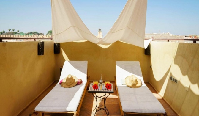 6 bedrooms villa with private pool jacuzzi and furnished terrace at Marrakech