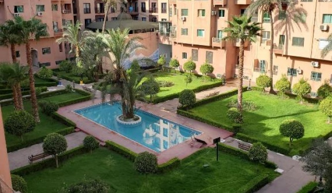 Appartement équipé 2 chambres à Marrakech