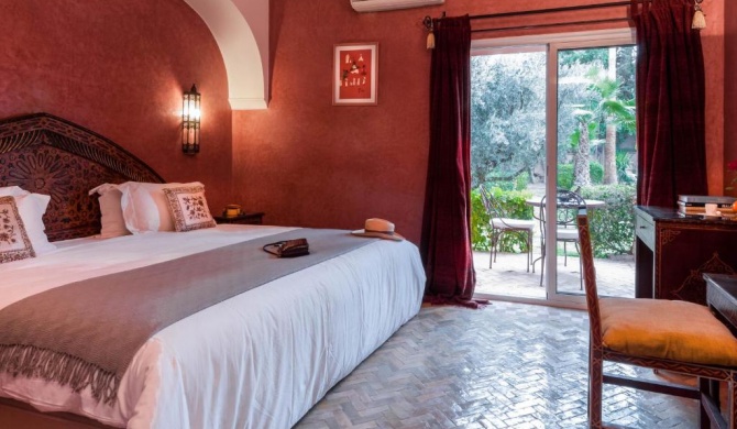 Double room in a charming villa in the heart of Marrakech palm grove