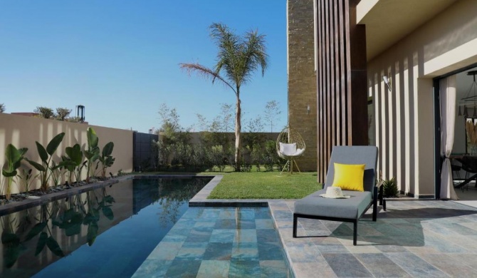 Villa Nounja Golf Amelkis Marrakech piscine 4 CH