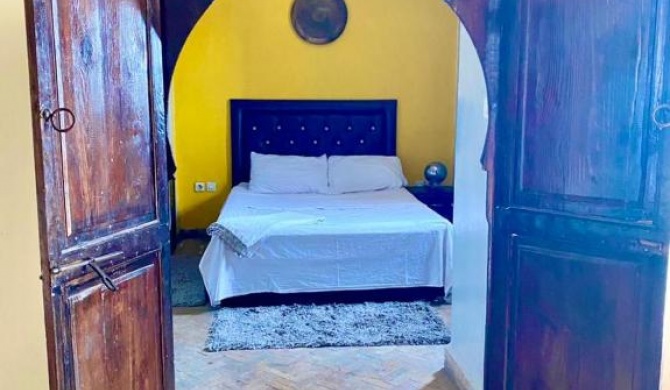 Yellow Appart Riad style in gueliz with terrasse