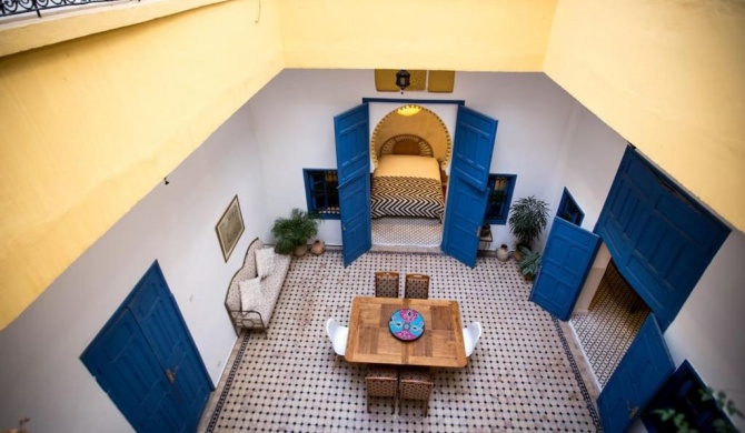 Renewed riad in the heart of old Medina