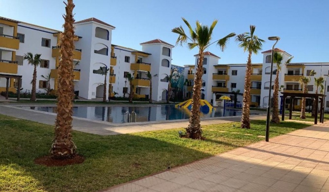 Luxueux appartement avec piscine à la Marina Saidia