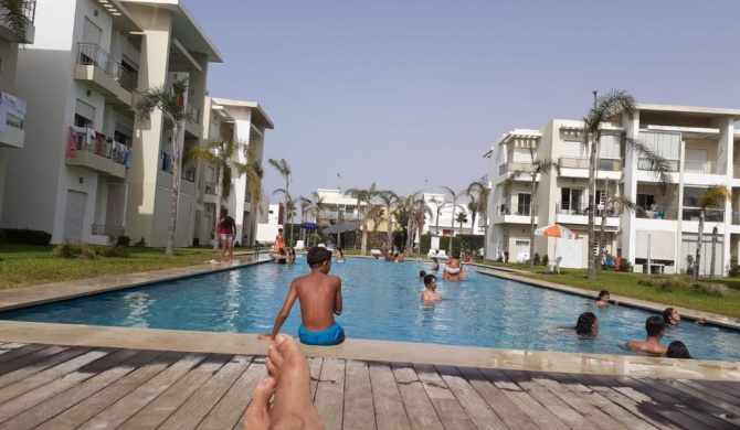 appartement pieds dans l'eau Casabay Sidi Rahal