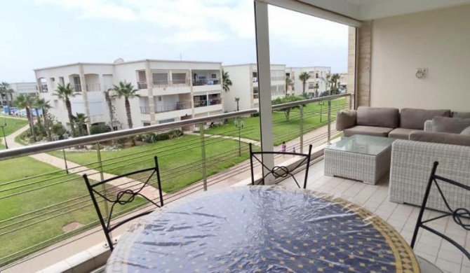 Bel Appartement vue jardin à Ola Blanca Sidi Rahal